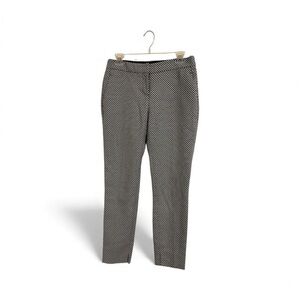 Dalia Collection Checkered Black and White Pants